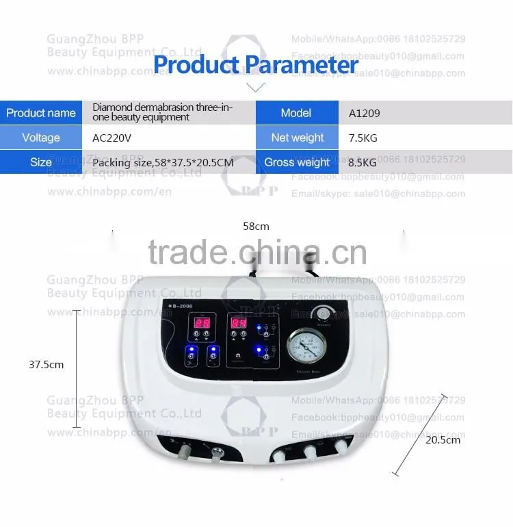 Low price diamond dermabrasion machine