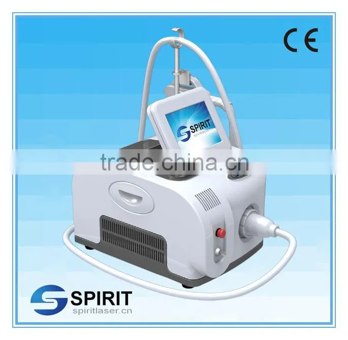 Painfree hair removal and skin rejuvenation e light rf machine