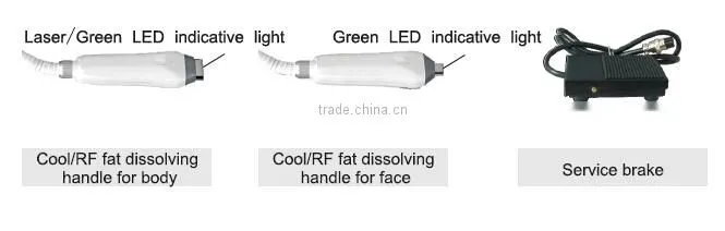 Cool Wave RF Laser beauty machine for body fat reduction