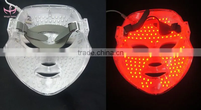 Newest generation IPL light therapy Diamond collagen crystal led mask skin with CE