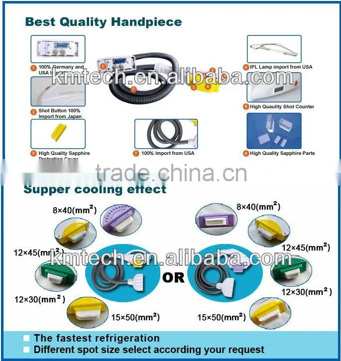 New design hair removal ipl