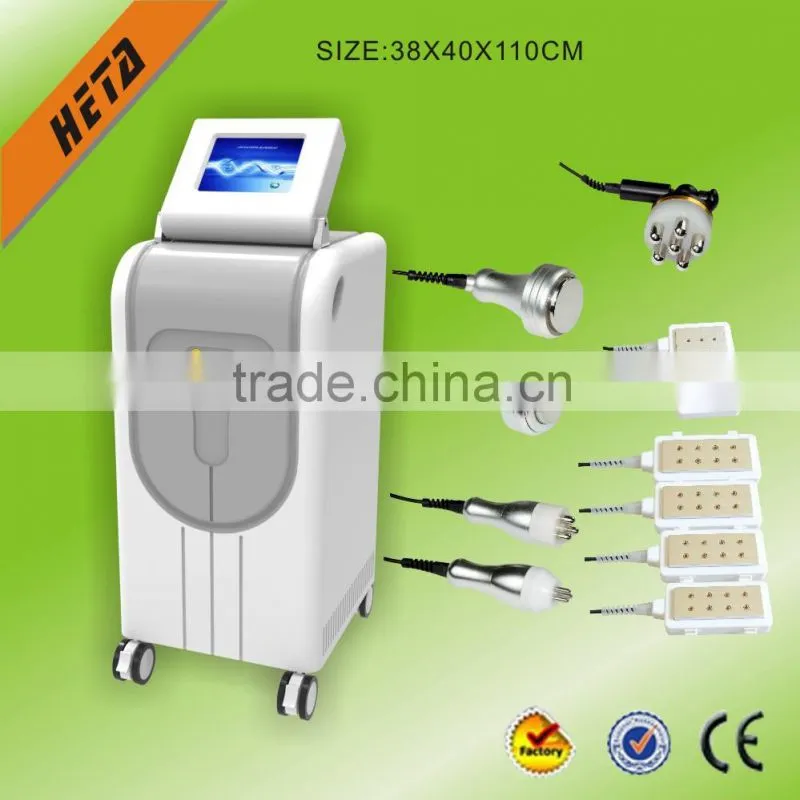 Guangzhou HETA Lipo slim ultrasonic Cavitation RF laser used Beauty Equipment