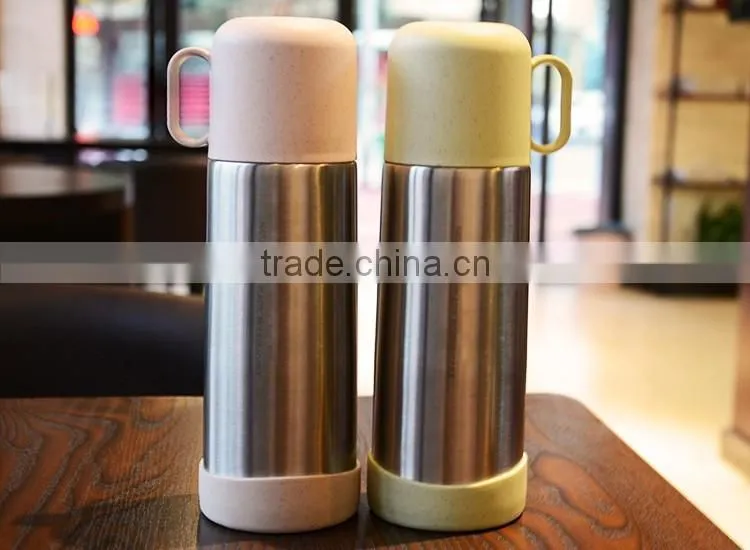 2016 New design vacuum Insulated double-wall stainless steel sports bottle