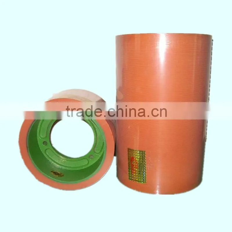 14 inch silicone rubber roller,aluminum drum rubber roller