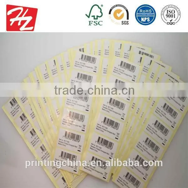Stable quality color printing label stickers made in China
