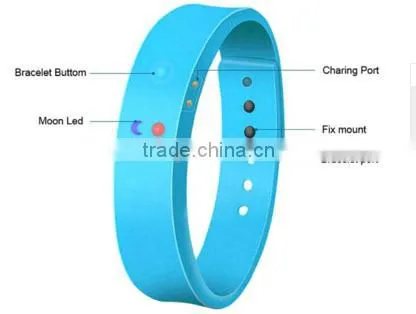 SIFIT-2.8 Waterproof Activity Tracker, Outdoor Sports Bracelet Pedometer Long Battery Life up to 21 days, LED Screen 4 colors.