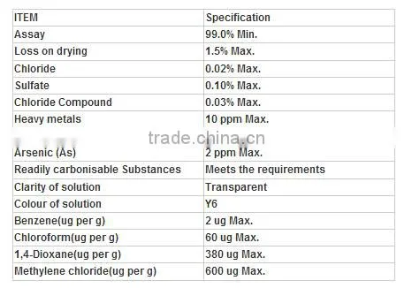 Food grade BP Granular Sodium Benzoate