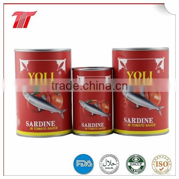 Canned Sardines Chinese Best Canned Sardine Brand with Good Quality