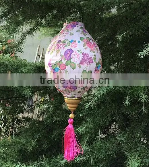 outdoor hanging fashion decorative jacquard lanter for festival