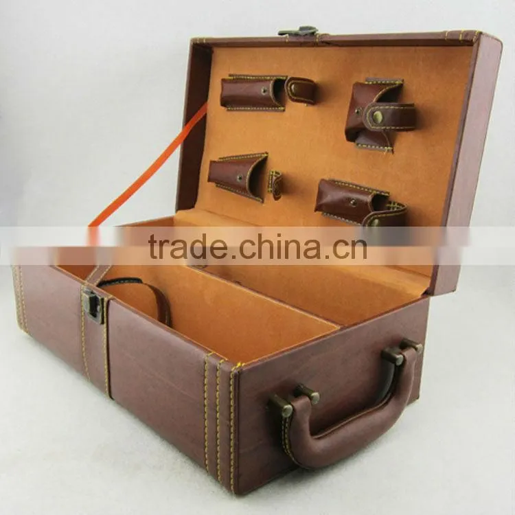 Practical wine gift box set OEM