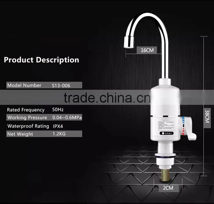 instant electric heating water faucet