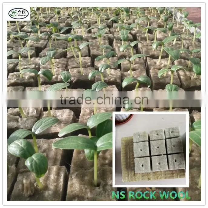 hydroponics rockwool cubes | rockwool growing medium