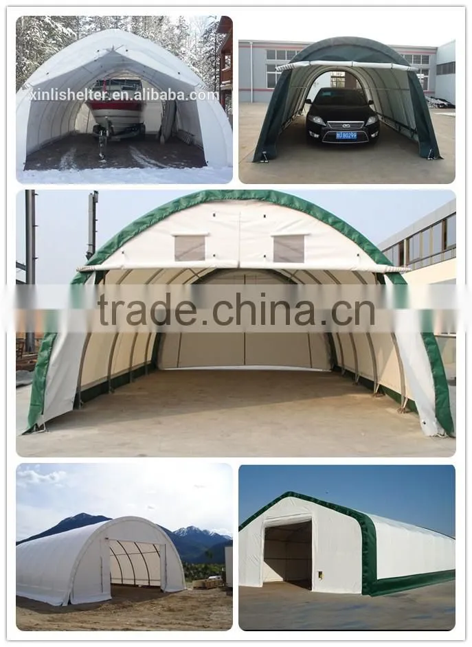 Prefabricate steel frame aircraft hangar tent