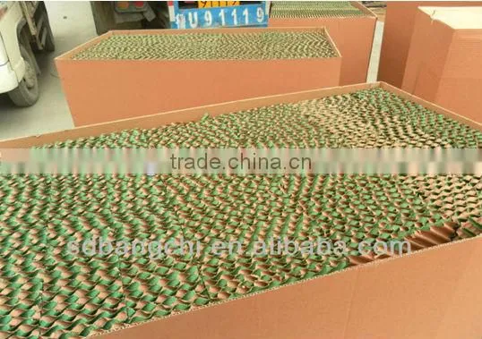 Cooling pad system for poultry house for poultry house