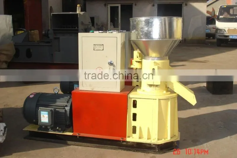 Small homemade soft wood pellet mill