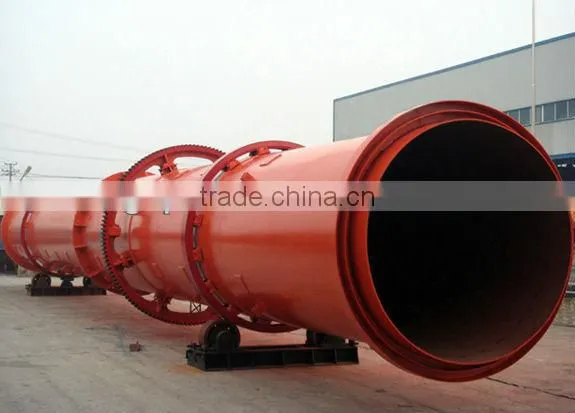 2014 hot selling Big Roller Rotary Wood Sawdust Dryer
