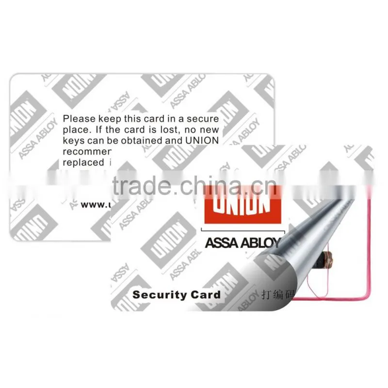 CMYK Printing contactless smart rfid card with 13.56Mhz HF chips