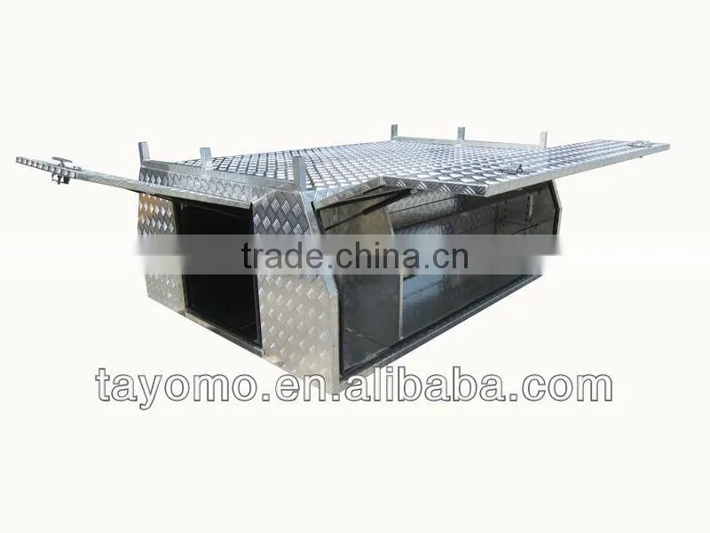 Heavy Duty Fully Welded Aluminum Truck Canopy