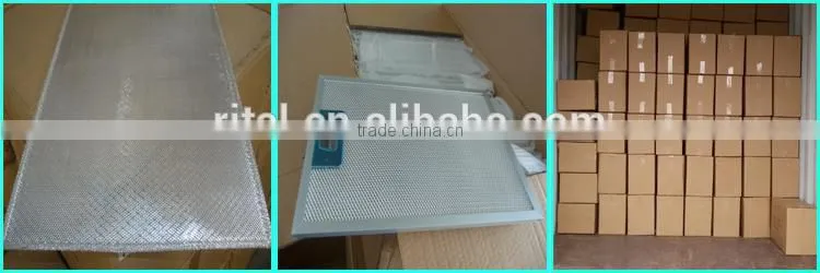 Aluminum Cooker Hood Grease Filter baffle filter grease filter