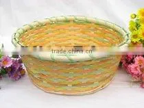 hight quality handmade weaving bamboo hanging storage basket