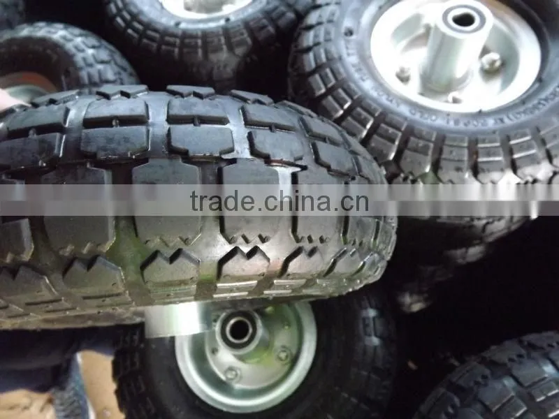 4.10/3.50-4 tubeless rubber tyre/wheel