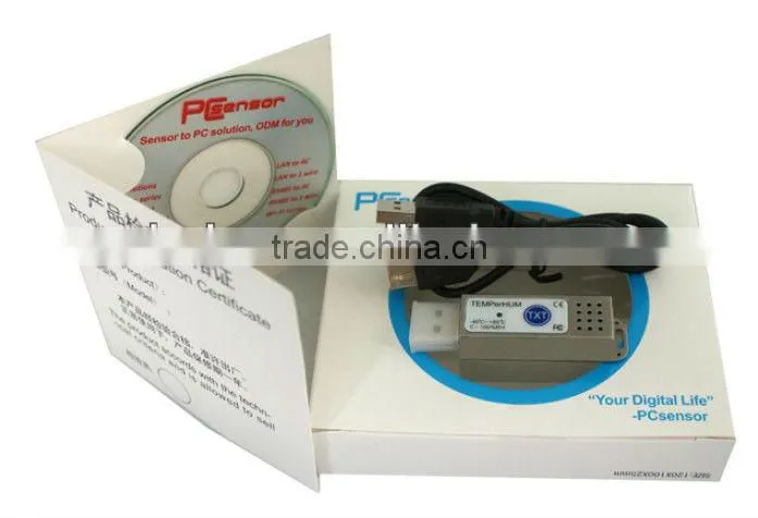 Hot sale USB Thermometer hygrometer Data Record for PC Laptop
