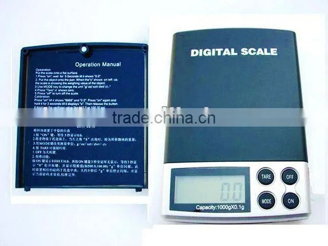 1000g / 0.1g Digital LCD Weighing Diamond Jewelry Scale