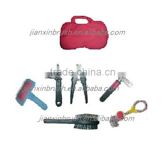 Cat And Dog Grooming Kit Comb Brush Nail Clipper Grooming Box