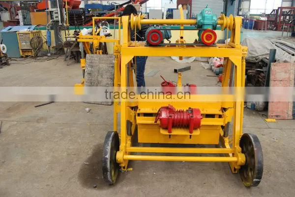 small concrete brick&block making machine for sale used brick making machine for sale QT40-3B (Dong yue brand )