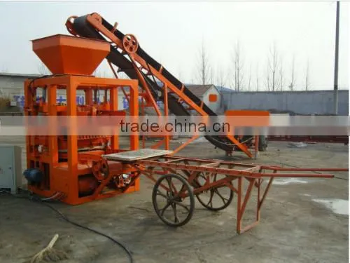 Yemen small scale industries machine line QT4-24 Block making machine