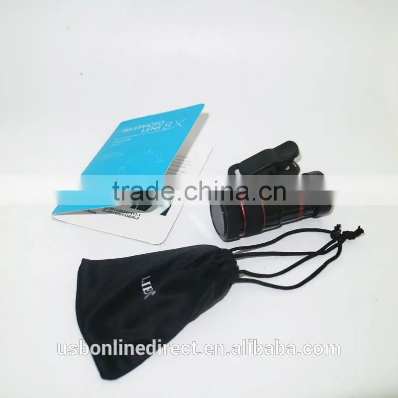Popular new products shutterbug necessary 8X Zoom Mobile Phone Telescope Lens