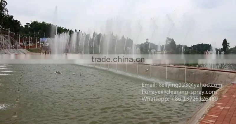 2D dancing digital swing rotating fountain nozzle