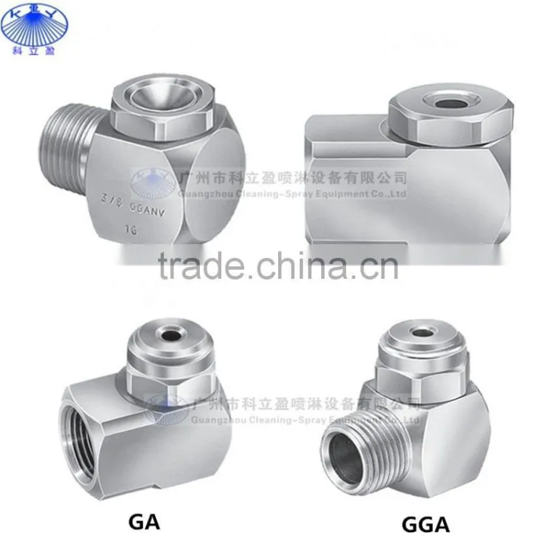 1/4" stainless steel GGA full cone nozzles
