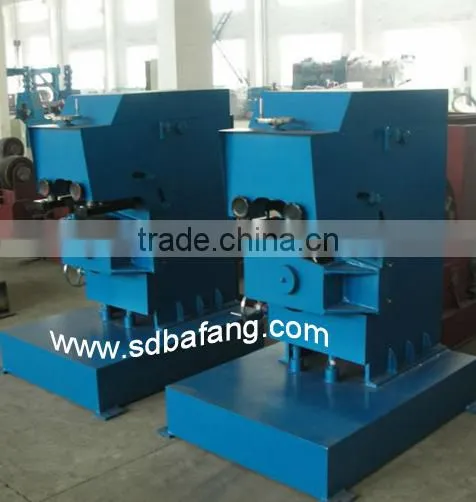 Metal plate cutter before metal welding