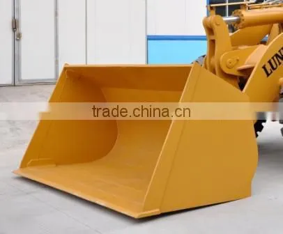 Weichai Steyr diesel Luneng wheel loader with grass grasper /clamp Shan dong YIneng YN956 wheel loader