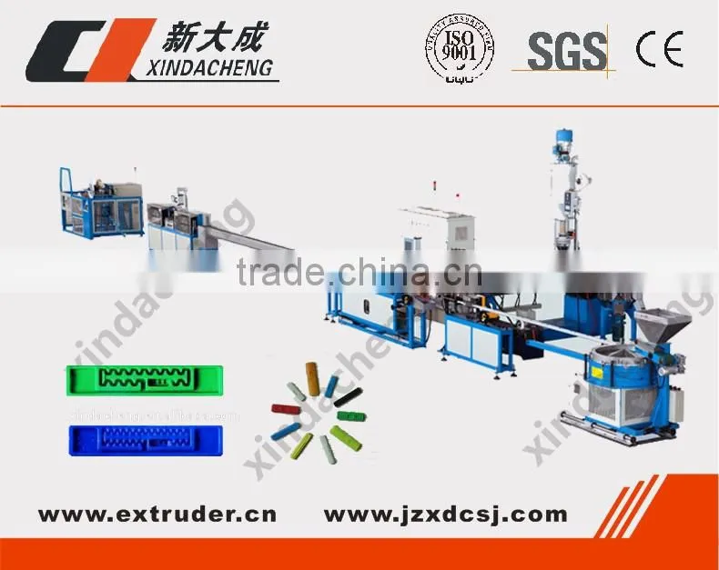 Inline drip irrigation pipe making machine/production line