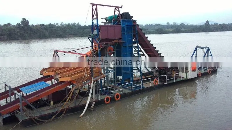 New Condition Chain Bucket Gold Dredger for Export