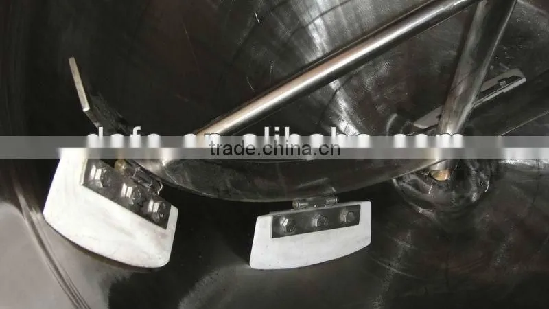 Stainless steel tilting type steam jacketed cooker