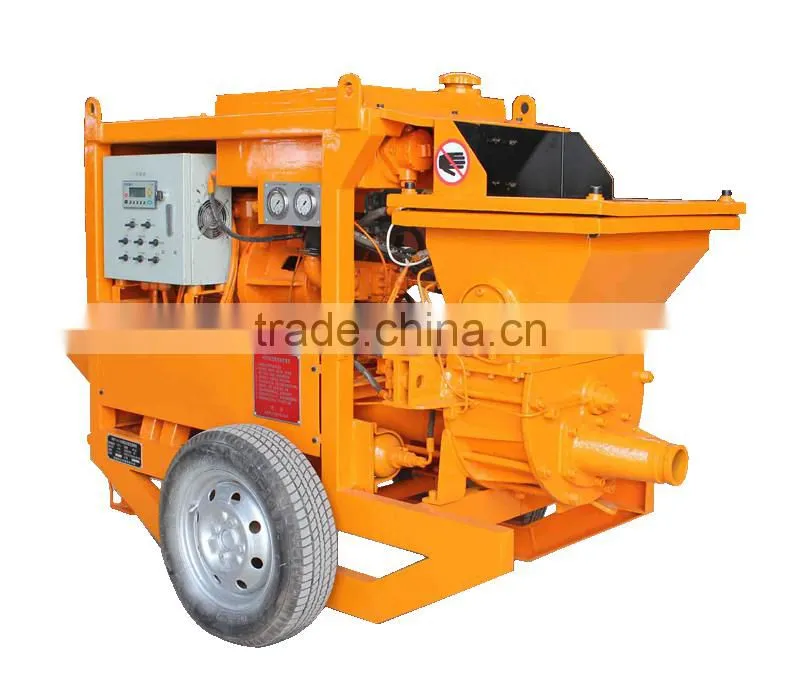 GPS7/8-15E multifunction piston hydraulic mortar concrete injection machine
