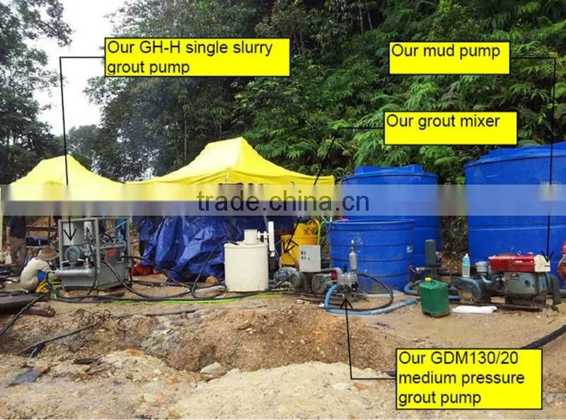GEC brand specialized grouting cement mixer for engineering projects