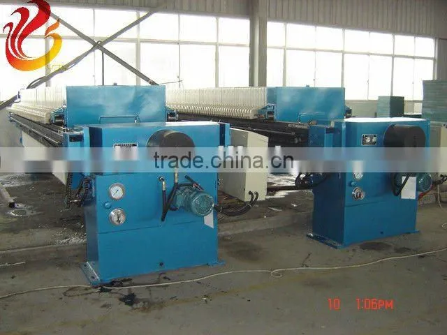 Filter Press for mine sludge