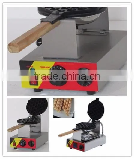 Hot sale aberdeen egg waffle pan,electric egg waffle maker,small egg shaped cake processing machine (ZQW-547)