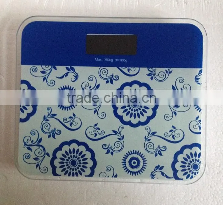 Body digital glass weighing scale human health