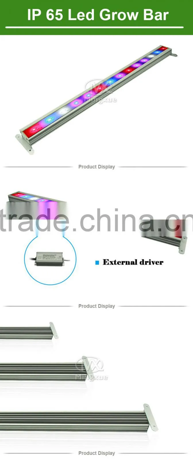 E27 Bar Led Grow Light, Greenhouse 24*3W, Shenzhen Factory