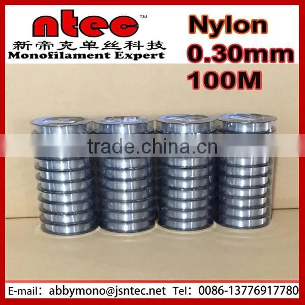 0.30mm 100M Nylon fishing line high strength