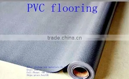 Plastic sports PVC flooring and PVC sponge floor