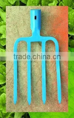 garden farming and digging steel forged fork