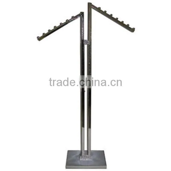 2-way metal garment rack/cloth rack/cloth hanger