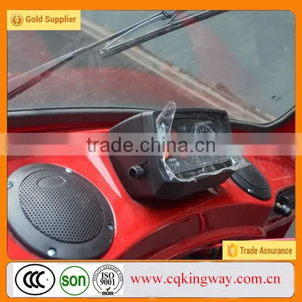 Chongqing Factory Direct Sale Motorized 300cc Trike Motorcycle Water Cooled Three Wheels