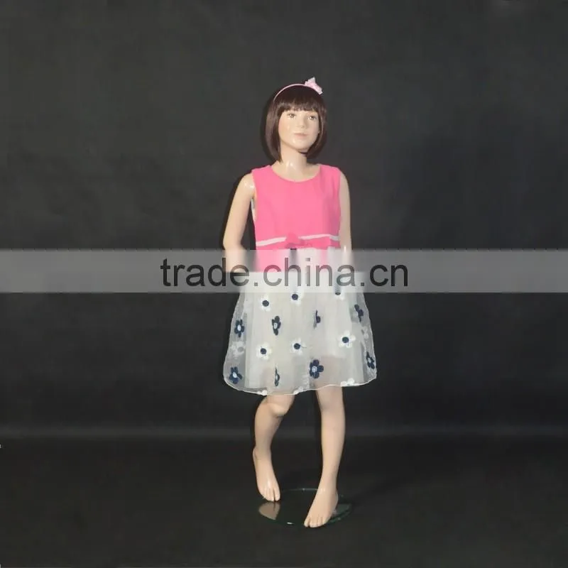 2016 fashion dressmaker kid mannequin for children mannequin with arms